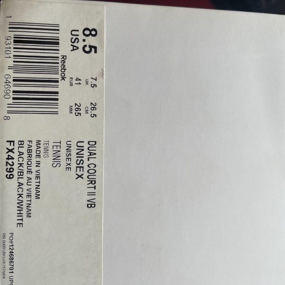 REEBOK X VICTORIA BECKHAM Dual Court II pebbled-leather and mesh Sneakers - Picture 13 of 13